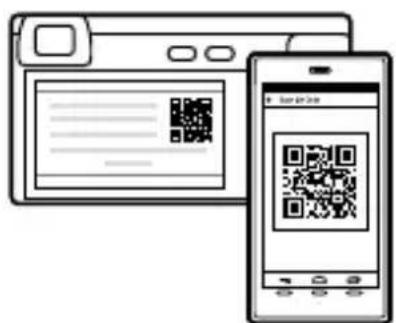 SONY Alpha a1400 - Anslut kameran till smartphonen med hjälp av QR-koden (QR Code). - 1