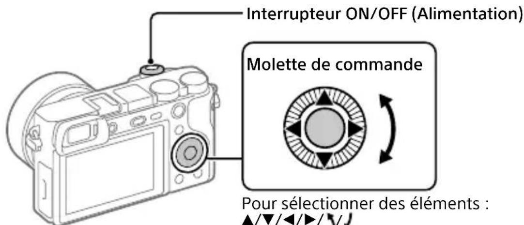 SONY Alpha a1400 - Réglage de la langue et de l'horloge - 1