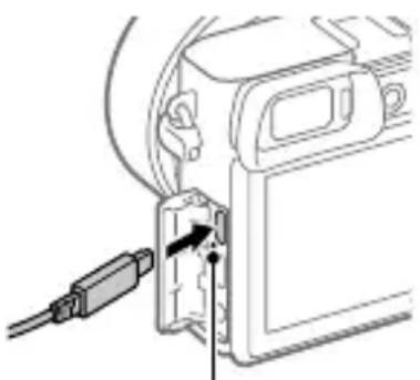 SONY Alpha a1400 - Поdkлочte KaMepy CBCTaBJIeHHbIM aKKymyIaTOpOM K aanTepy nepemehHoro ToKa (npnilaraetc) c nOmoIbIO ka6eIa micro USB (npnilaraetc) u noDKlouHTe aanTepepeMeHHoro ToKa K ceTeBOI po3eTke. - 1