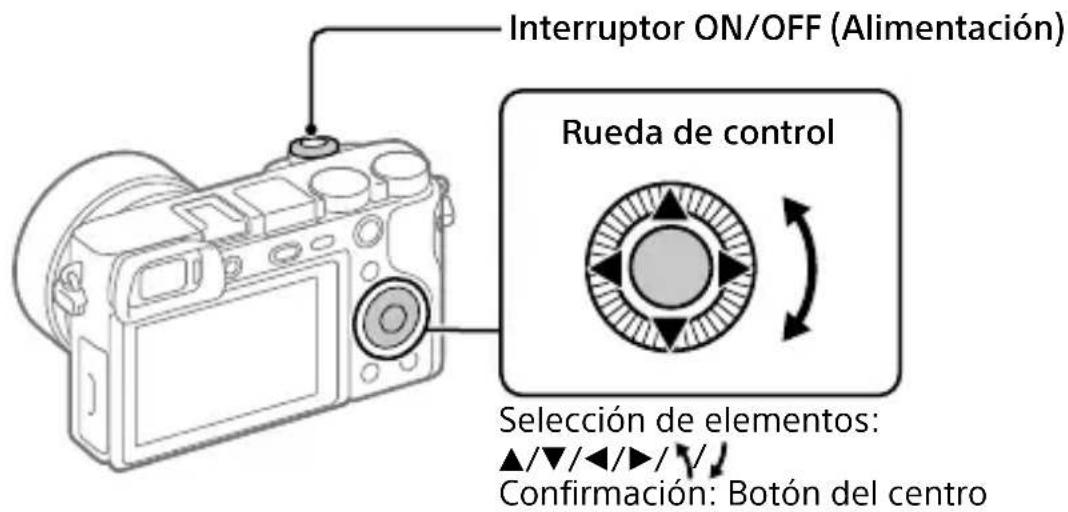 SONY Alpha a1400 - Ajuste del idioma y el reloj - 1