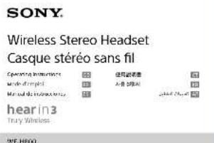 SONY WFH800 - 1