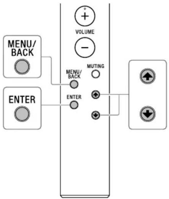 SONY SAZ1 - Operating the Menu - 1