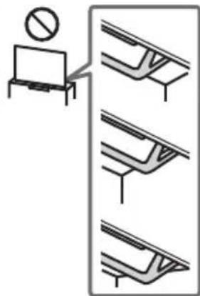 SONY Bravia KDL48R510C - Preventing the TV from Toppling - 2