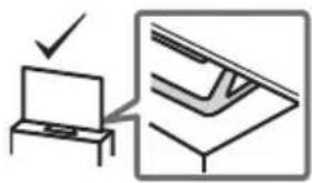 SONY Bravia KDL48R510C - Preventing the TV from Toppling - 1