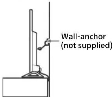 SONY Bravia KDL48R510C - Recommended Measures to Secure the TV - 5