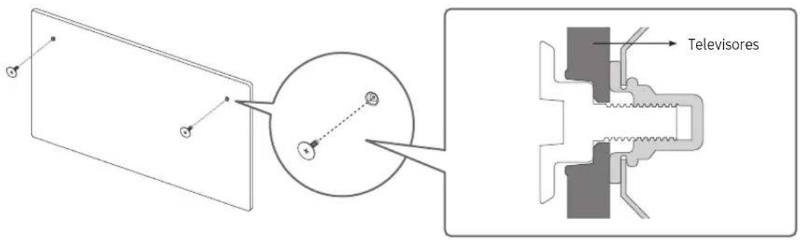 SAMSUNG The Frame QE32LS03TBK - Instalación del televisor en una pared - 2