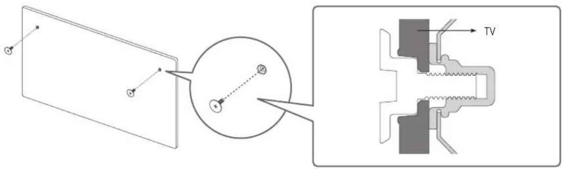SAMSUNG The Frame QE32LS03TBK - Television asentaminen seinäle - 2