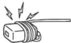 SONY Bravia XBR43X800D - NOTE ON AC ADAPTER (models with supplied AC adapter only) Warning - 1