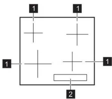 ZANUSSI ZITN641K - Agencement des zones de cuisson - 1