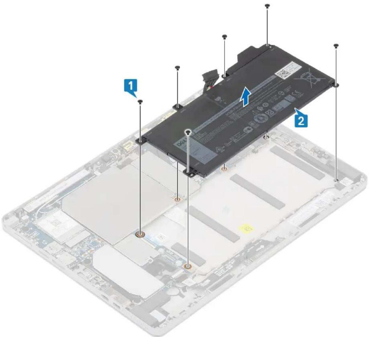 DELL Latitude 7210 - Étapes - 2