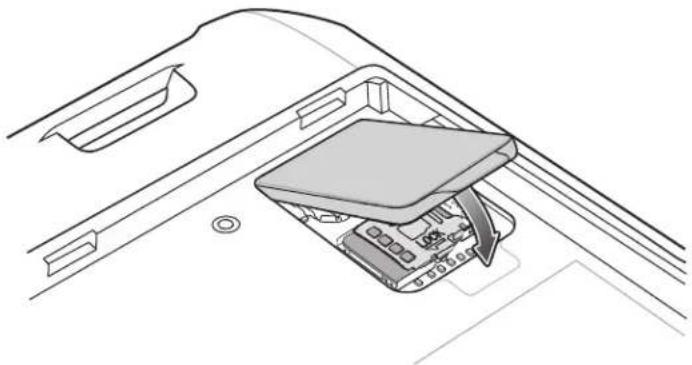 ZEBRA TC21 - Installation de la carte SIM - 8