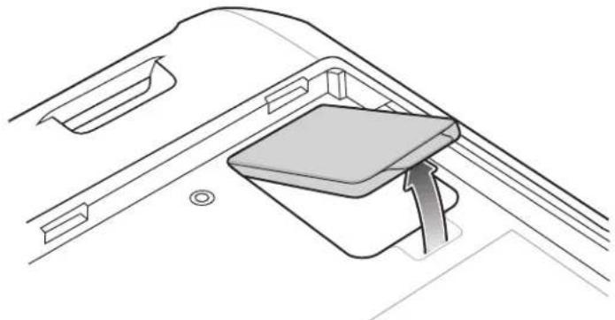 ZEBRA TC21 - Installation d'une carte microSD - 2