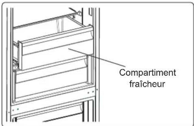 AEG RCB736E5MX - Retrait du compartiment Refroidisseur: - 1