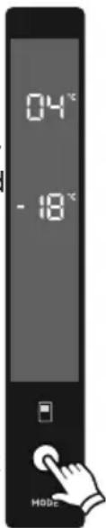 AEG RCB736E5MX - Kühltemperatureinstellungen - 1