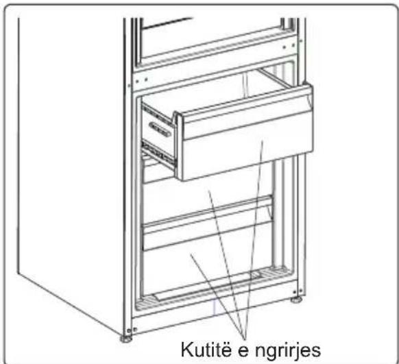 AEG RCB736E5MX - Heqja e kutisë të ngrirësit; - 3