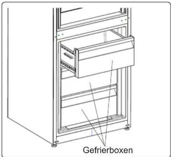 AEG RCB736E5MX - Entfernen der Gefrierbox: - 3