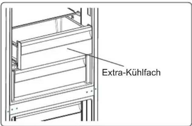 AEG RCB736E5MX - Das Extra-Kühlfach Entfernen: - 1