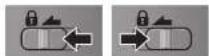PANASONIC MXS401 - Verrouiller Deverrouiller - 1