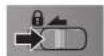 PANASONIC MXS401 - Zamknuto Odemknuto - 2