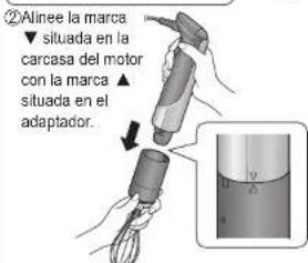 PANASONIC MXS401 - Montaje de varilla - 6