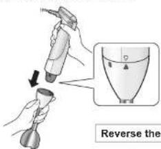 PANASONIC MXS101 - Assembly and disassembly of attachments - 2