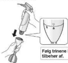 PANASONIC MXS101 - Montering og afmontering af tilbehør - 2