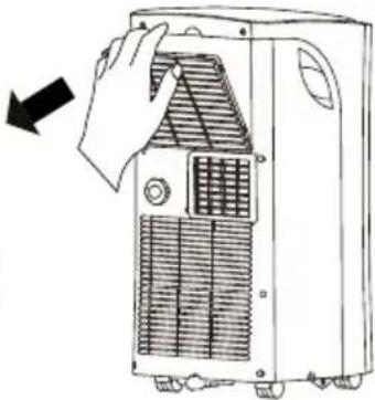 INVENTUM AC902B - Reinigen des Luftfilters - 1