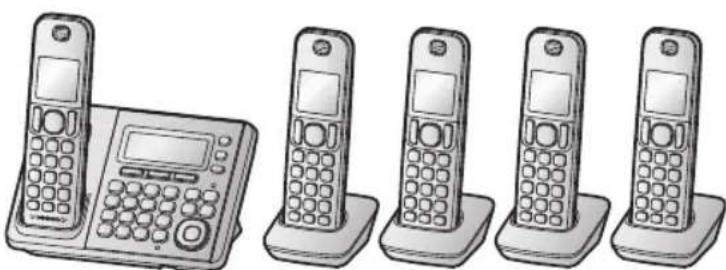 PANASONIC KXTGF373 - 1
