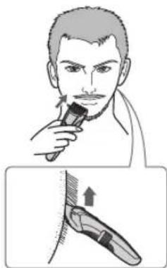 PANASONIC ERGB62 - Ajustar o comprimento da barba - 2