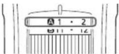 PANASONIC ERGB62 - Ruotare il quadrante e regolare il segno di indicazione altezza di taglio all'altezza desiderata. - 2