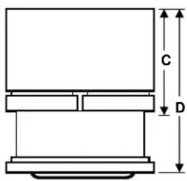 GE GFE26JYMFS - APPLIANCE DIMENSIONS - 6