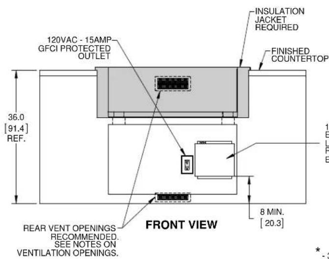 Hestan GMBR42NGGR - ISLAND VENTILATION OPENINGS - 5