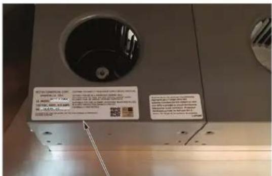 Hestan KVP48GG - RATING LABEL - 2