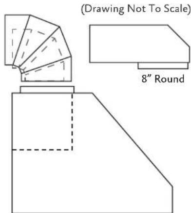 Hestan KVP48GG - Elbow and Transition Heights - 3