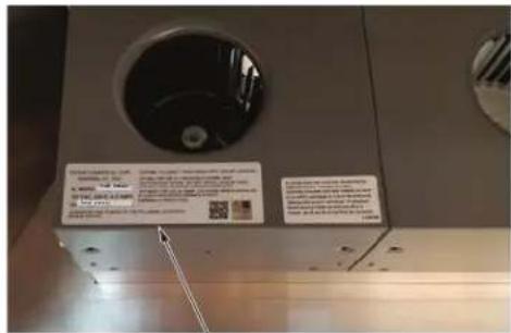 Hestan KVP48GG - PLAQUE SIGNALÉTIQUE - 2