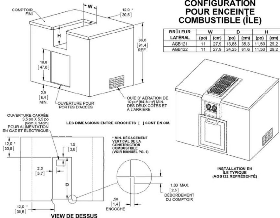 Hestan AGB122NGGG - MODÈLES ENCASTRÉS - 1