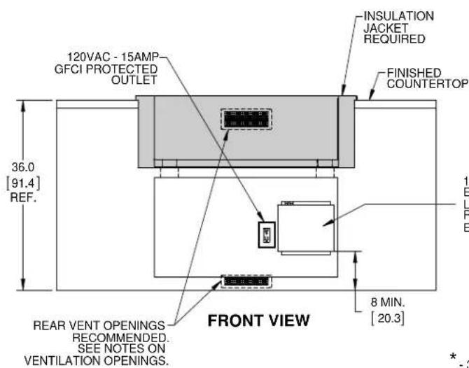 Hestan GMBR42NGOR - ISLAND VENTILATION OPENINGS - 5
