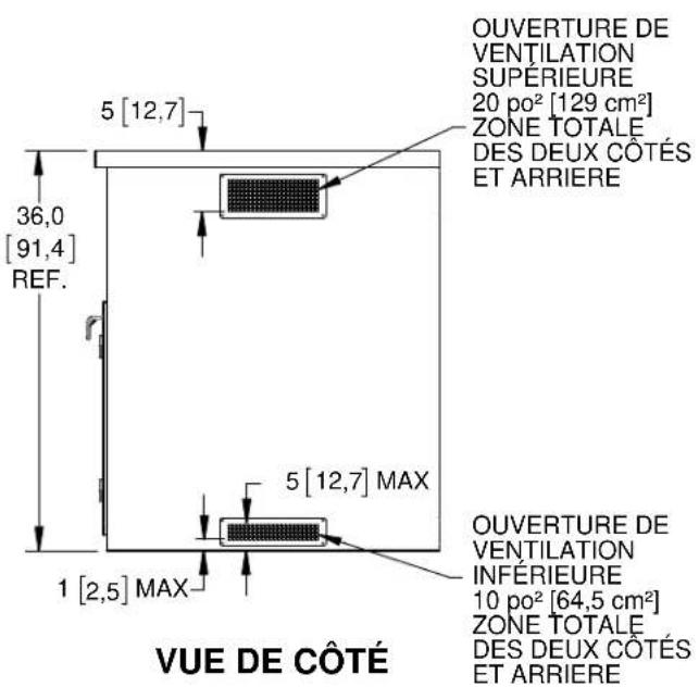 Hestan GMBR42NGOR - OUVERTURES DE VENTILATION DE L'ILE - 1
