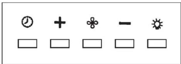 BERTAZZONI KIN30PROX - Bouton minuterie et saturation des filtres - 1