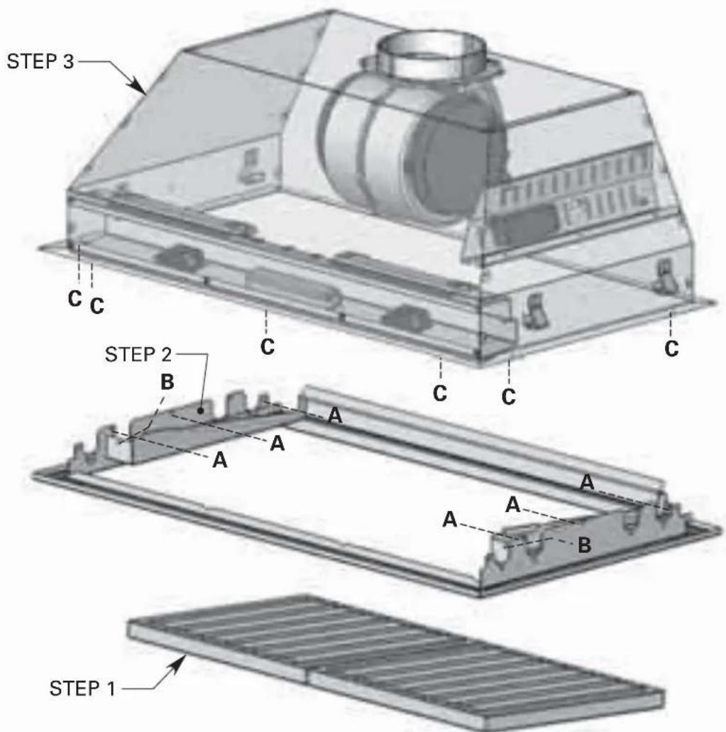 BERTAZZONI KIN46PROX - INSTRUCTIONS BOOKLET LIVRET D'INSTRUCTIONS MANUAL DE INSTRUCCIONES - 18