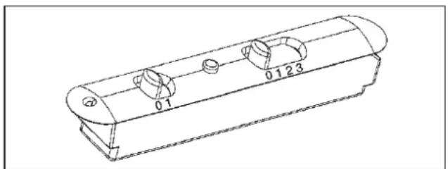 BERTAZZONI KIN36PROX - MANDO DE 2 TECLAS - 1