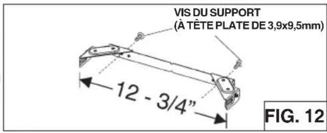 BEST Colonne WPP9IQT48SB - INSTALLATION D'UNE HOTTE CANALISÉE Remarque: Les chambres avec plafond DE10 ou 11 pieds, exigent le carneau d'extension, modele AEWPP9SB, disponible auprès devoteur revendeur local. Jeter le carneausupérieure fournie avec la HOTTE et leremplacer avec l'extension de carneau. - 1