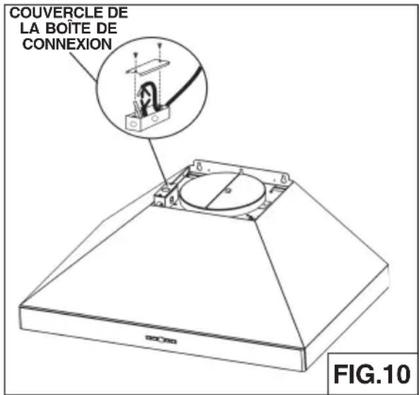 BEST Colonne WPP9IQT48SB - Branchement du ventilateur externe ou "in-line - 1