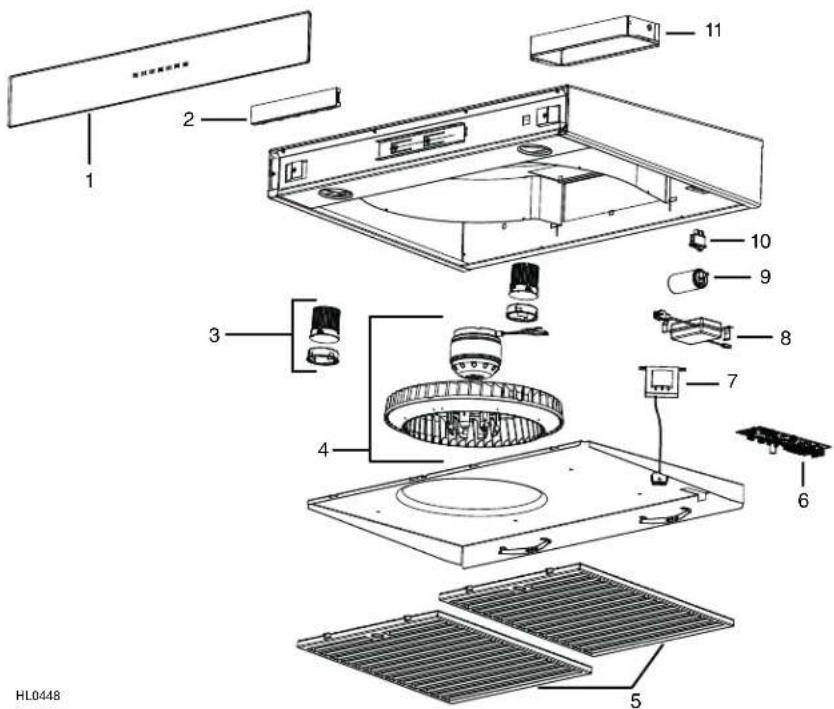 BEST Ispira UCB3I30SBN - PIÈCES DE REMPLACEMENT - 1