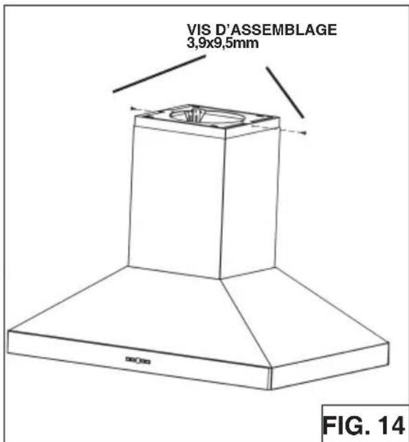 BEST Colonne Island IPP9IQT42SB - Installation du conduit decoratif - 3