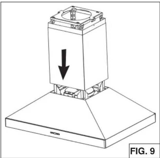BEST Colonne Island IPP9IQT42SB - INSTALLACION DE LA CHIMINEA DECORATIVE - 3