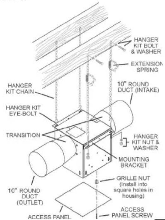 BEST Colonne Island IPP9IQT42SB - IN-LINE BLOWER - 2