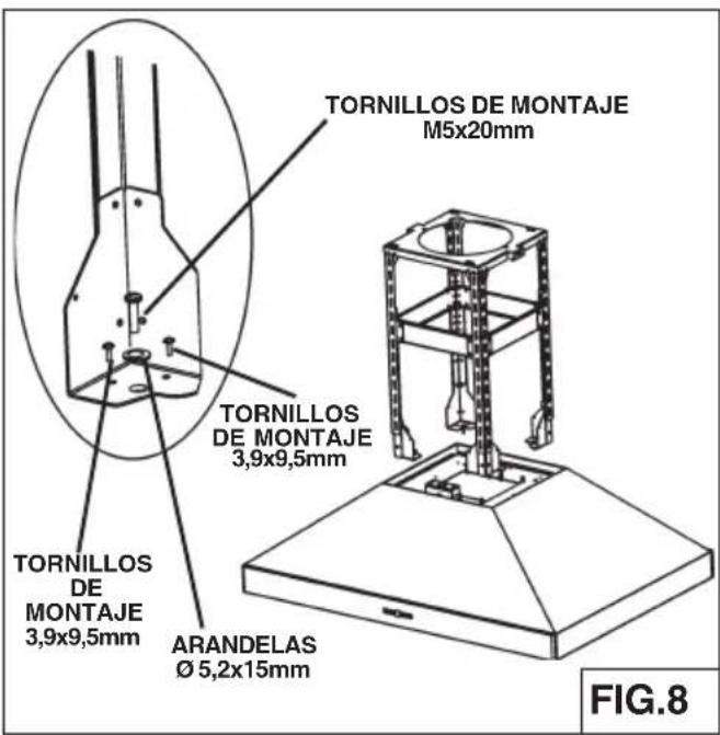 BEST Colonne Island IPP9IQT42SB - INSTALLACION DE LA CHIMINEA DECORATIVE - 2