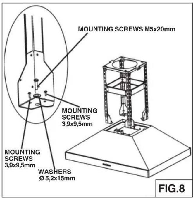 BEST Colonne Island IPP9IQT42SB - CONNECT DECORATIVE FLUE - 1
