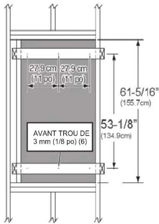 BEST Cirrus Grande CC34E63SB - Preparation du support de la HOTTE - 2